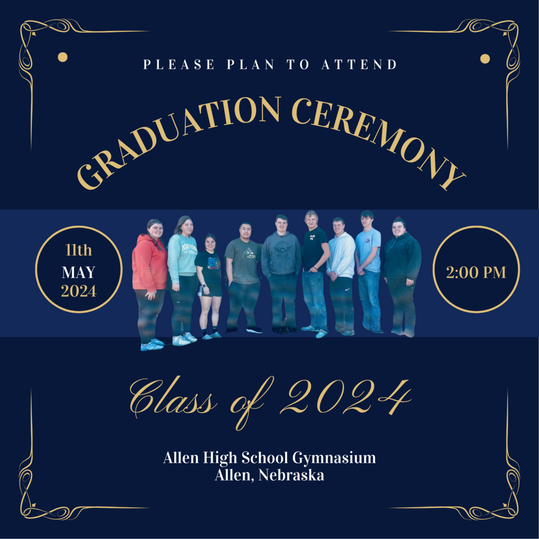 Allen Consolidated Schools Class of 2024 Graduation Ceremony